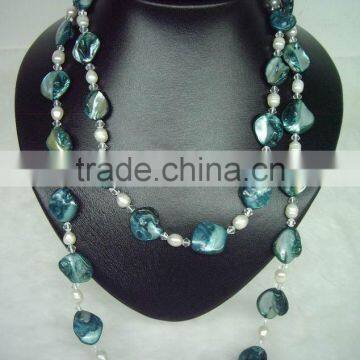 Mother of pearl necklace/fashion shell necklace