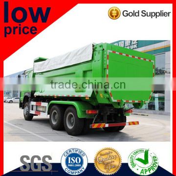 340HP 13 ton 14 Cubic 6x4 U Dump Truck Tipper for Refuse Soil