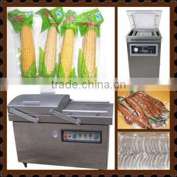 Double chamber DZ500 vacuum packing machine