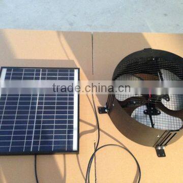Vent Goods Fans Solar Attic Fan With Bettery System 60W Wall Fan photo-2