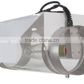 Hydroponic LARGE WING 8" Inch 150mm Cooltube HPS Grow Light Air Cooled Reflector photo-2