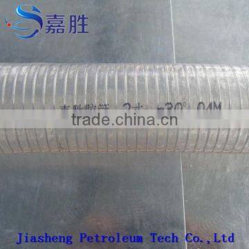 BEST Price for ISO 9001 1/2-6inch Flexible Clear Steel Wire Reinforced PVC Hose photo-6