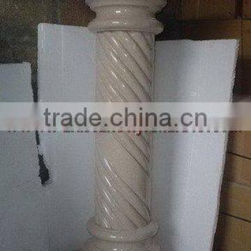 UNIQUE VERONA BEIGE MARBLE PEDESTALS photo-5