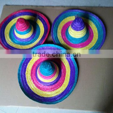 Hot Sale Custom Summer sombrero straw hat wholesale