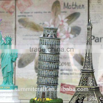 Resin Leaning Tower of Pisa Italy Miniature Building Model photo-3