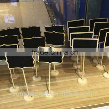 Heart Shape Wedding Table Number Stand
