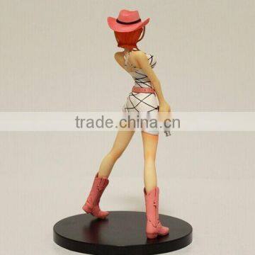 hot 3D sexy customized action figure,sexy japanese plastic anime figure ,anime figure nami plastic figure