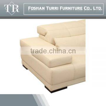 Foshan Factory Geniune Italian Leather Leisure Living Room Sofa photo-6