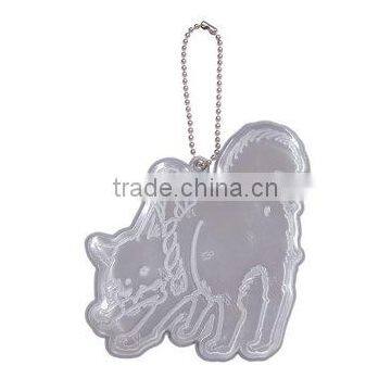 Soft PVC Reflective Pendant Custom Safety Glow in Dark PVC Hanger photo-3