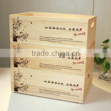 Manufacture Supply Wooden Crate for You Home Collection photo-4