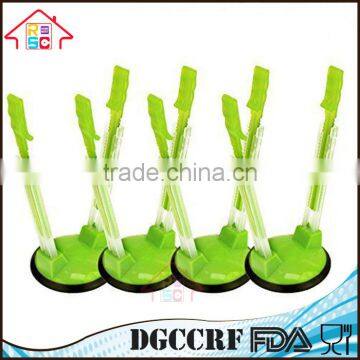 NBRSC 2016 Kitchen Gadgets Plastic Hands-Free Baggy Rack Clip Food Storage Bag Holder-Holds Open Bag photo-4