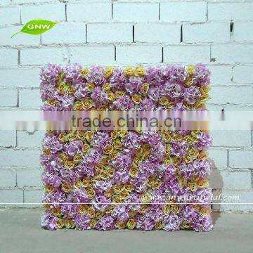 GNW FLW1508-11 Artificial Fabric Flower Wall Handmade for wedding covering decoration