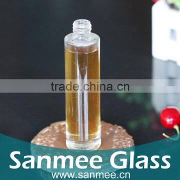 Supplies Glass Jars Wholesale 55ml Transparent Perfume Bottle Glass