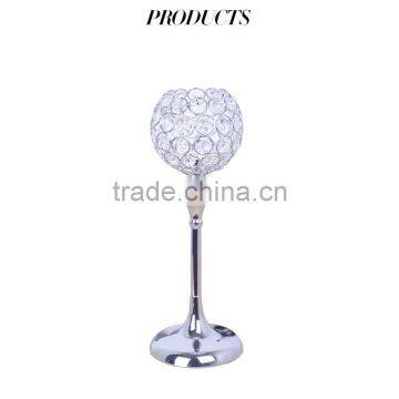 3pcs/set Crystals Wedding Candle Holder Metal Plated Candlestick Decoration Romantic European Candle Holders photo-4