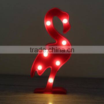 Pink Hot-selling Ins led flamingo party decoration