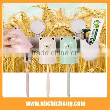 New Style Wheat Toothbrush Holder Carton Toothbrush Holder Ecological Holder photo-2