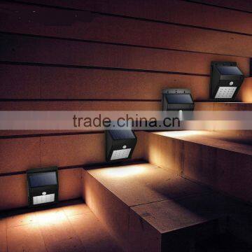 2016 New Products PIR Solar Power Garden Decorative Lights&lighting Motion Sensor Wall Outdoor Lamps Camping Led Light photo-6