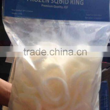 IQF Frozen squid rings