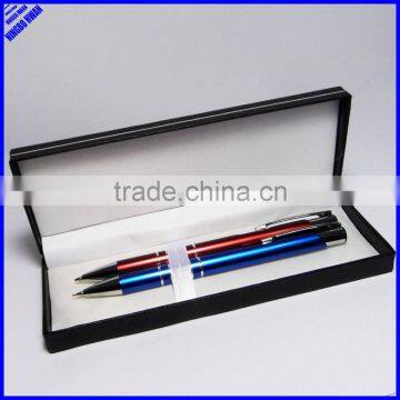 2014 hot selling high quality metal ball pen and pencil set