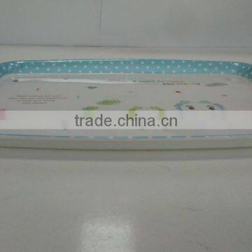 Melamine Tray With Double Handle C3009 photo-3