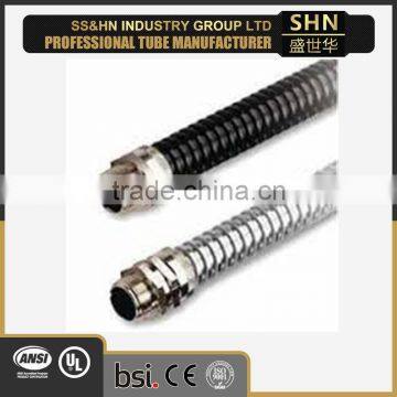 Split flexible corrugated pvc conduit