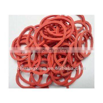 2mm rubber band of natural rubber band mix color( yellow, green, blue ,red or request)