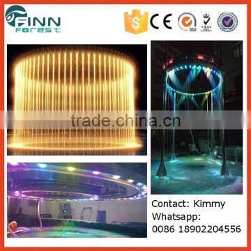 Digital Graphical Decorate Water Curtain Fountain photo-2
