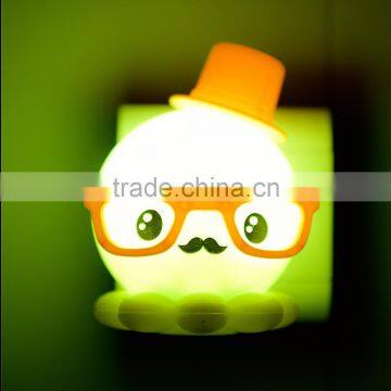 Night Light With Auto Dusk to Dawn Sensor Plug In Wall Duck Octopus Bunny Light photo-5