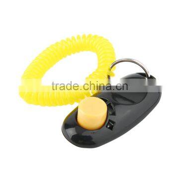 Pet Click Clicker Training Trainer Aid Wrist Pets Dog Supplies Dog Trainnings Dog Traning Tools Plastic Products Free Shipping