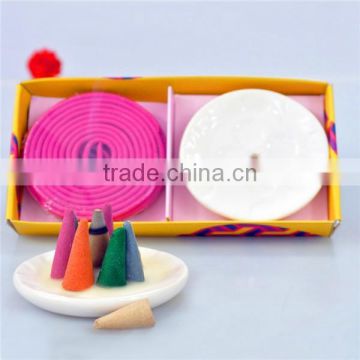 incense coil wholesale/incense coil with ceramic holder