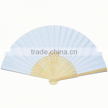 Wedding and Party Promotional Personalized Decorative Lady Wood Hand Fans photo-3