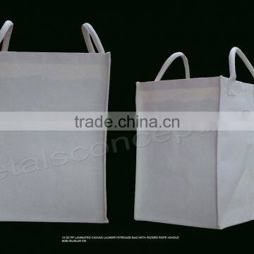 Customize Laundry bag with padded rope handle