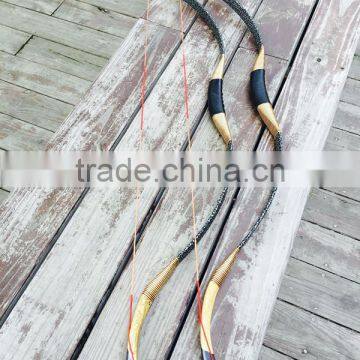 11.11 Discount 130cm 30lbs Handmade Archery Wood/epoxy Traditional Archery Bows