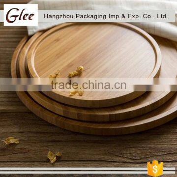 Custom Round Finish Bamboo Tray photo-3