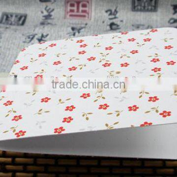 china high quality handmade Christmas thank you paper card