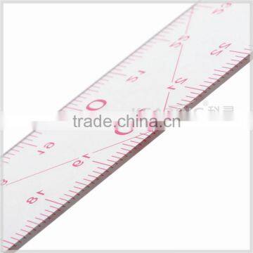 Chinese Factory Direct Sell High Quality Imperial Flexible Plastic Pattern Making Ruler 3 * 30cm With Pattern Grids # 8006 photo-4