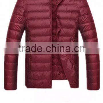 2016 customs European style western colorful fit down jackets for men