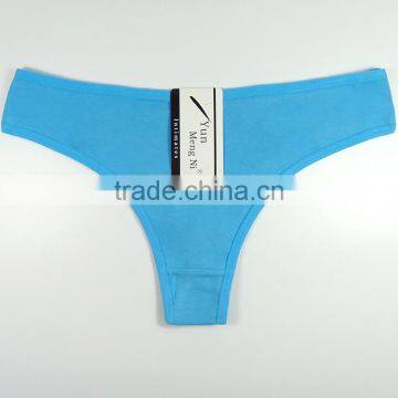 Sexy Hot Teen Underwear Solid Colors T-back Soft Cotton Thongs