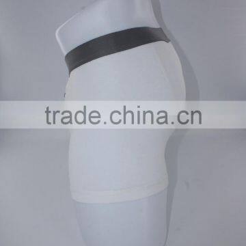 White Underwear Boxers Men Woven Logo photo-3