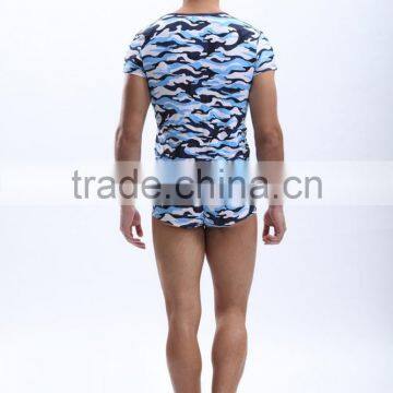 China Supplier Comfortable Poly/Cotton Camouflage Military T Shirts SW1011-DX photo-2