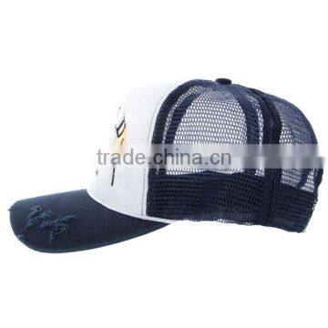 Stylish Custom Custom Blank Baseball Cap Trucker Hat no Mesh photo-2