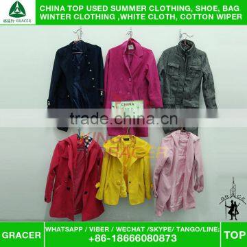 Clothes Packaging In Bales Winter Ladies Worsted Coat Used Clothing Hot Sale In Germany photo-6