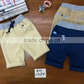 Wholesale British baby Boy summer pants boys short trousers casual style for 1-5 years old