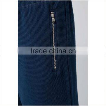 Custom Soft Shorts,Dark Blue Textured Jersey Shorts photo-3