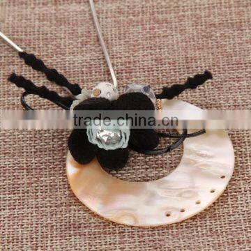 Zm35139a European Style Women Jewelry Fashion Shell Pendant Necklace photo-2
