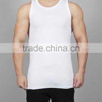 Drop Arm Hole Screen Printed Gym Tank Top photo-2
