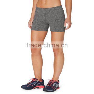 2016 Customized Womens Cotton Sports Running Printed Shorts Fashion Factory Wholesale Womens Athletic Gym Shorts photo-2