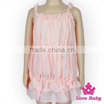 Best Selling 0-6Years Gril Ruffle Yarn Harness Summer Skirt Casual Long Summer Skirts photo-2