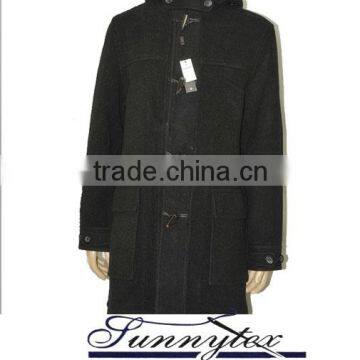 New Warm keeper OEM high quality woolen long men winter coat