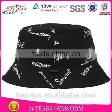 Design Your Own Custom 100% Cotton Wholesale Cheap Floral Blank Bucket Hats photo-3